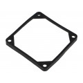 FGA-70; Mounting gasket; Ømount.hole: 5mm; black; Shore hardness: 40; RICHCO