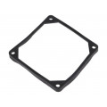 FGA-80; Mounting gasket; Ømount.hole: 5mm; black; Shore hardness: 40; RICHCO