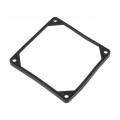 FGA-92; Mounting gasket; Ømount.hole: 5mm; black; Shore hardness: 40; RICHCO