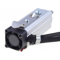 370089,01; Blower heater; CIRRUS 25/2; 20W; 12VDC; IP20; DIN EN50022 35mm; DBK Technitherm Ltd.