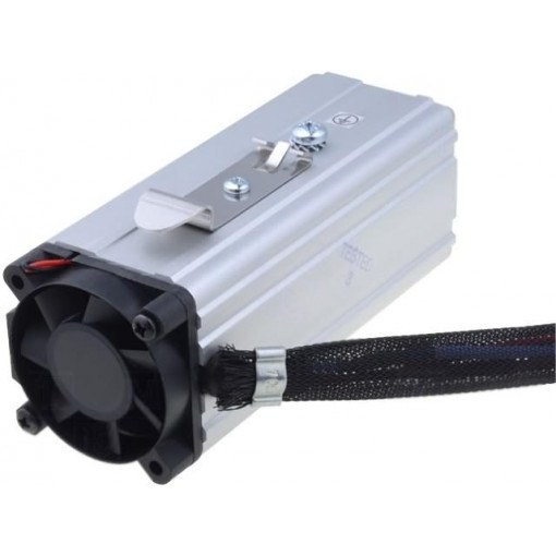 370328,01; Blower heater; CIRRUS 40/2; 200W; 12VDC; IP20; DIN EN50022 35mm; DBK Technitherm Ltd.