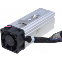 370090,01; Blower heater; CIRRUS 40/2; 230W; 24VAC; 24VDC; IP20; 42x42x107mm; DBK Technitherm Ltd.