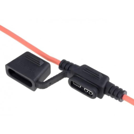 FHAC0002ZXJ; Fuse acces: fuse holder; fuse: 19mm; 30A; on cable; Leads: 2 leads; LITTELFUSE