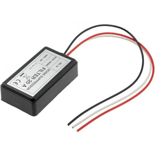 ; Interference filter; 20A; 12VDC; 4CARMEDIA