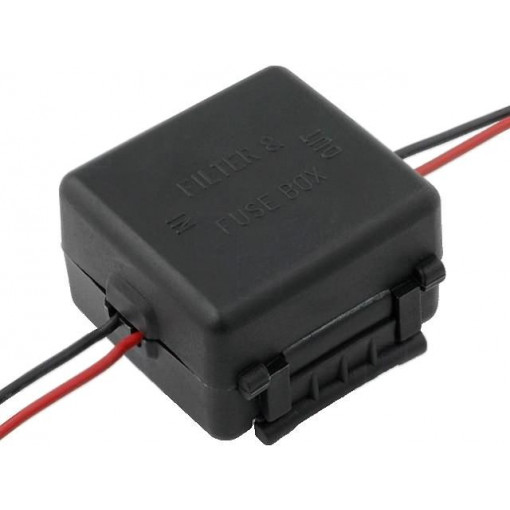 ; Interference filter; Ioper: 3A; 12VDC; Imax: 5A; 