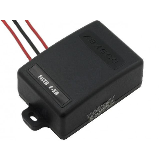 ; Interference filter; Ioper: 5A; 12VDC; Imax: 7A; 4CARMEDIA