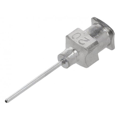 820050SS1; Nozzle: dispensing; L: 15mm; Size: 20; Øint: 0.6mm; FISNAR