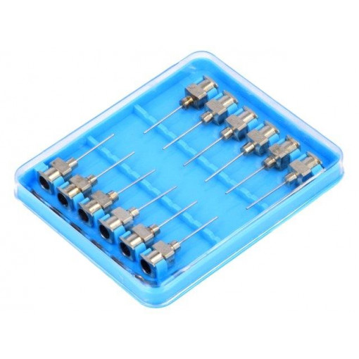 822050SS1; Nozzle: dispensing; L: 15mm; Size: 22; Øint: 0.7mm; FISNAR