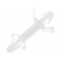 ; PCB distance; polyamide; L: 12.5mm; latch/latch; Colour: natural; FIX&FASTEN