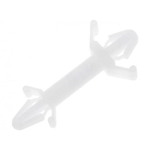 ; PCB distance; polyamide; L: 15.7mm; latch/latch; Colour: natural; FIX&FASTEN