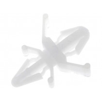 ; PCB distance; polyamide; L: 3.8mm; latch/latch; Colour: natural; FIX&FASTEN