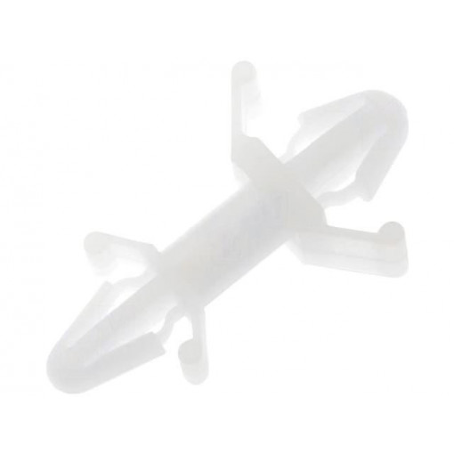 ; PCB distance; polyamide; L: 9.2mm; latch/latch; Colour: natural; FIX&FASTEN