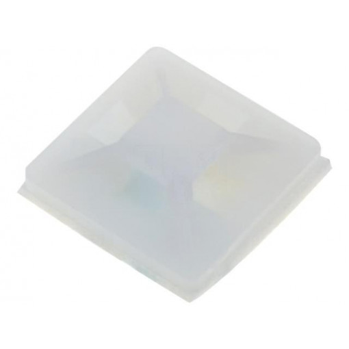 ; Cable tie holder; polyamide; UL94V-2; natural; A: 16mm; B: 3.8mm; FIX&FASTEN