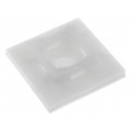 ; Cable tie holder; polyamide; UL94V-2; natural; A: 25.4mm; C: 7.1mm; FIX&FASTEN