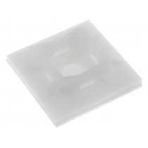 ; Cable tie holder; polyamide; UL94V-2; natural; A: 25.4mm; C: 7.1mm; FIX&FASTEN