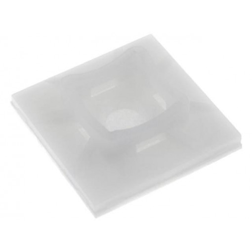 ; Cable tie holder; polyamide; UL94V-2; natural; A: 25.4mm; C: 7.1mm; FIX&FASTEN