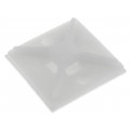 ; Cable tie holder; polyamide; UL94V-2; natural; A: 28mm; B: 5.6mm; FIX&FASTEN