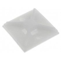 ; Cable tie holder; polyamide; UL94V-2; natural; A: 28mm; B: 5.6mm; FIX&FASTEN