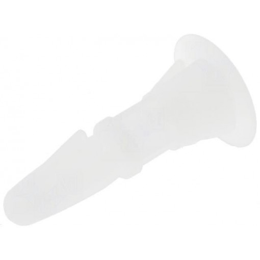 ; Assembly stud; polyamide; L: 12.7mm; snap fastener; Ø2: 6mm; Ø1: 4mm; FIX&FASTEN