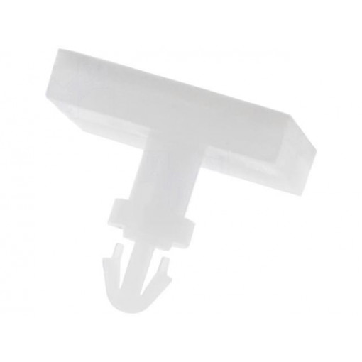 ; PCB distance; polyamide; L: 8mm; self-adhesive; Colour: natural; FIX&FASTEN