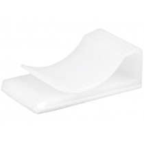 ; Self-adhesive cable holder; polyamide; natural; FIX&FASTEN