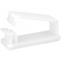 ; Self-adhesive cable holder; polyamide; 27mm; natural; UL94V-2; FIX&FASTEN ; Self-adhesive cable holder; polyamide; 27mm; natural; UL94V-2; FIX&FASTEN