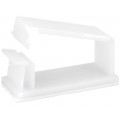; Self-adhesive cable holder; polyamide; 27mm; natural; UL94V-2; FIX&FASTEN ; Self-adhesive cable holder; polyamide; 27mm; natural; UL94V-2; FIX&FASTEN