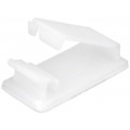 ; Self-adhesive cable holder; polyamide; 17mm; natural; UL94V-2; FIX&FASTEN ; Self-adhesive cable holder; polyamide; 17mm; natural; UL94V-2; FIX&FASTEN