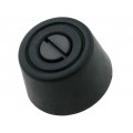 ; Quick mounting foot; black; polyetylene; A: 5mm; B: 24mm; C: 20mm; FIX&FASTEN ; Quick mounting foot; black; polyetylene; A: 5mm; B: 24mm; C: 20mm; FIX&FASTEN