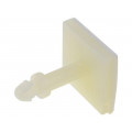; PCB distance; polyamide; L: 12.7mm; self-adhesive; Colour: natural; FIX&FASTEN