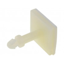 ; PCB distance; polyamide; L: 12.7mm; self-adhesive; Colour: natural; FIX&FASTEN