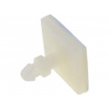 ; PCB distance; polyamide; L: 8mm; self-adhesive; Colour: natural; FIX&FASTEN
