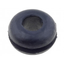 ; Grommet; Ømount.hole: 7.9mm; Øhole: 4.7mm; rubber; black; FIX&FASTEN