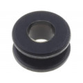; Grommet; Ømount.hole: 4.5mm; Øhole: 3.5mm; rubber; black; FIX&FASTEN ; Grommet; Ømount.hole: 4.5mm; Øhole: 3.5mm; rubber; black; FIX&FASTEN