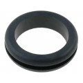 ; Grommet; Ømount.hole: 19mm; Øhole: 16mm; rubber; black; FIX&FASTEN ; Grommet; Ømount.hole: 19mm; Øhole: 16mm; rubber; black; FIX&FASTEN