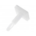 ; PCB distance; polyamide; L: 12.6mm; self-adhesive; Colour: natural; FIX&FASTEN ; PCB distance; polyamide; L: 12.6mm; self-adhesive; Colour: natural; FIX&FASTEN