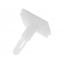 ; PCB distance; polyamide; L: 9.5mm; self-adhesive; Colour: natural; FIX&FASTEN