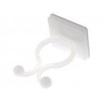 ; Cable clips; ØBundle : 13.8mm; polyamide; natural; UL94V-2; FIX&FASTEN