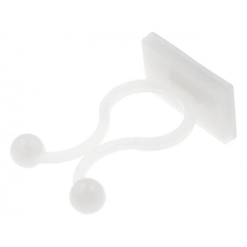 ; Cable clips; ØBundle : 14.8mm; polyamide; natural; UL94V-2; FIX&FASTEN
