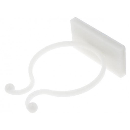 ; Cable clips; ØBundle : 34mm; polyamide; natural; UL94V-2; H: 56.2mm; FIX&FASTEN