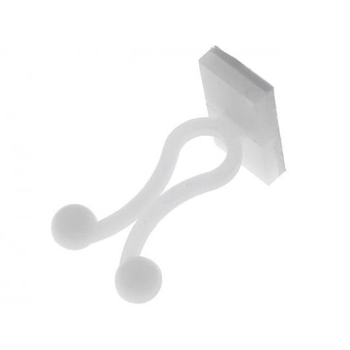 ; Cable clips; ØBundle : 5.8mm; polyamide; natural; UL94V-2; FIX&FASTEN