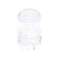FIX-LC5-2; LED lens; round; Mat: polycarbonate; transparent; 5mm; Front: flat; FIX&FASTEN FIX-LC5-2; LED lens; round; Mat: polycarbonate; transparent; 5mm; Front: flat; FIX&FASTEN