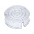 FIX-LC5-3; LED lens; round; Mat: polycarbonate; transparent; 5mm; Front: flat; FIX&FASTEN FIX-LC5-3; LED lens; round; Mat: polycarbonate; transparent; 5mm; Front: flat; FIX&FASTEN