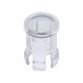 FIX-LC5-4; LED lens; round; Mat: polycarbonate; transparent; 5mm; UL94V-2; FIX&FASTEN FIX-LC5-4; LED lens; round; Mat: polycarbonate; transparent; 5mm; UL94V-2; FIX&FASTEN
