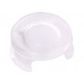 FIX-LC5-8; LED lens; round; Mat: polycarbonate; transparent; 5mm; UL94V-2; FIX&FASTEN FIX-LC5-8; LED lens; round; Mat: polycarbonate; transparent; 5mm; UL94V-2; FIX&FASTEN