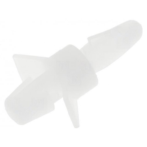 ; PCB distance; polyamide; L: 4.8mm; snap fastener; Colour: natural; FIX&FASTEN
