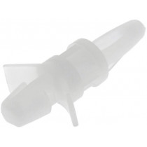 ; PCB distance; polyamide; L: 7.9mm; snap fastener; Colour: natural; FIX&FASTEN