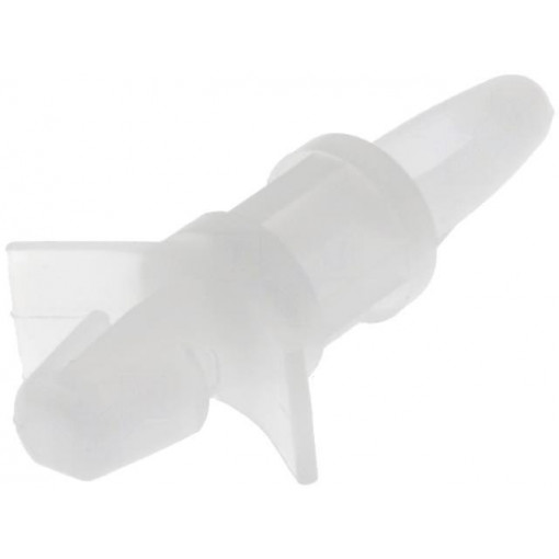 ; PCB distance; polyamide; L: 9.5mm; snap fastener; Colour: natural; FIX&FASTEN