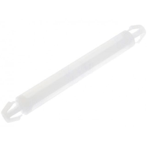 ; PCB distance; polyamide; L: 34mm; latch/latch; Colour: natural; FIX&FASTEN