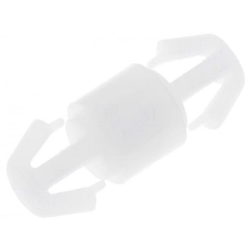 ; PCB distance; polyamide; L: 4mm; latch/latch; Colour: natural; FIX&FASTEN